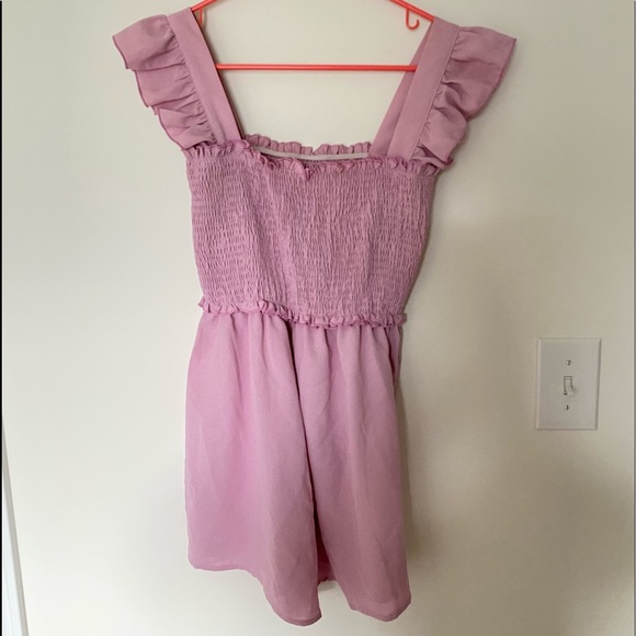 Pants - Ruched Lilac Romper!